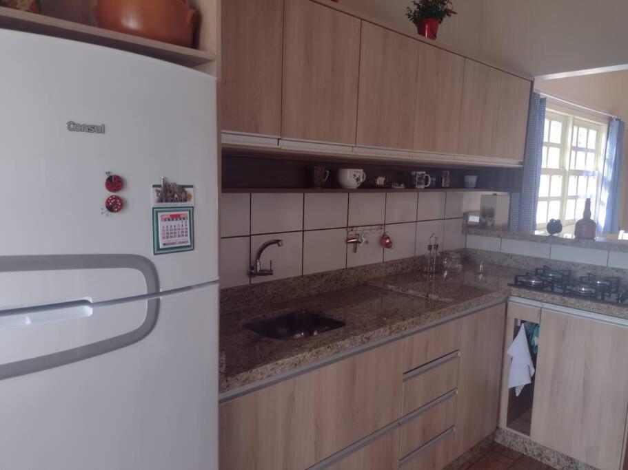 Sua Casa na Cidade dos Canyons - Cambará do Sul-RS Esterno foto